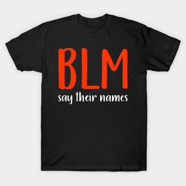 Black Lives Matter. Period. T-Shirt by Shrugs Not Hugs